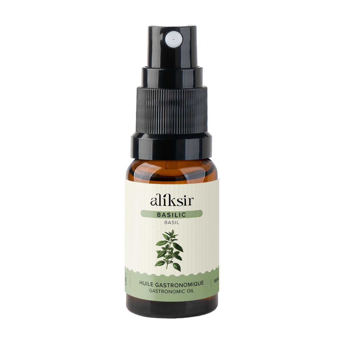 Basilic (Ocimum basilicum) - Huile gastronomique bio