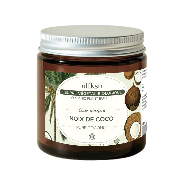 Noix de coco (Cocos nucifera) - Beurre végétal bio