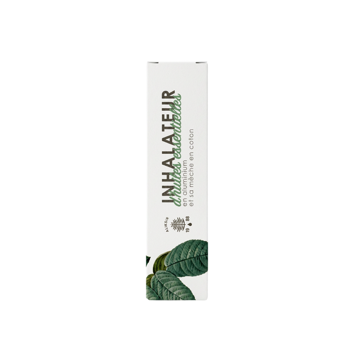 Inhalateur nasal, aluminium