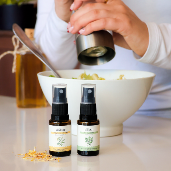 Réinventer sa cuisine avec les huiles essentielles : saveurs, bien-être et créativité