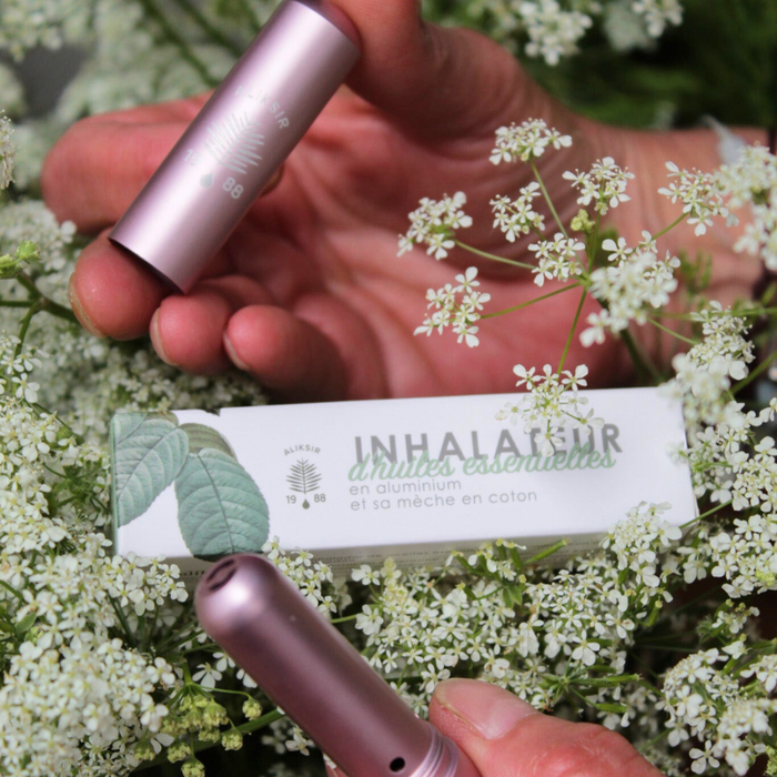 Nasal inhaler, aluminum