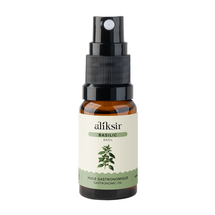 Basilic (Ocimum basilicum) - Huile gastronomique bio