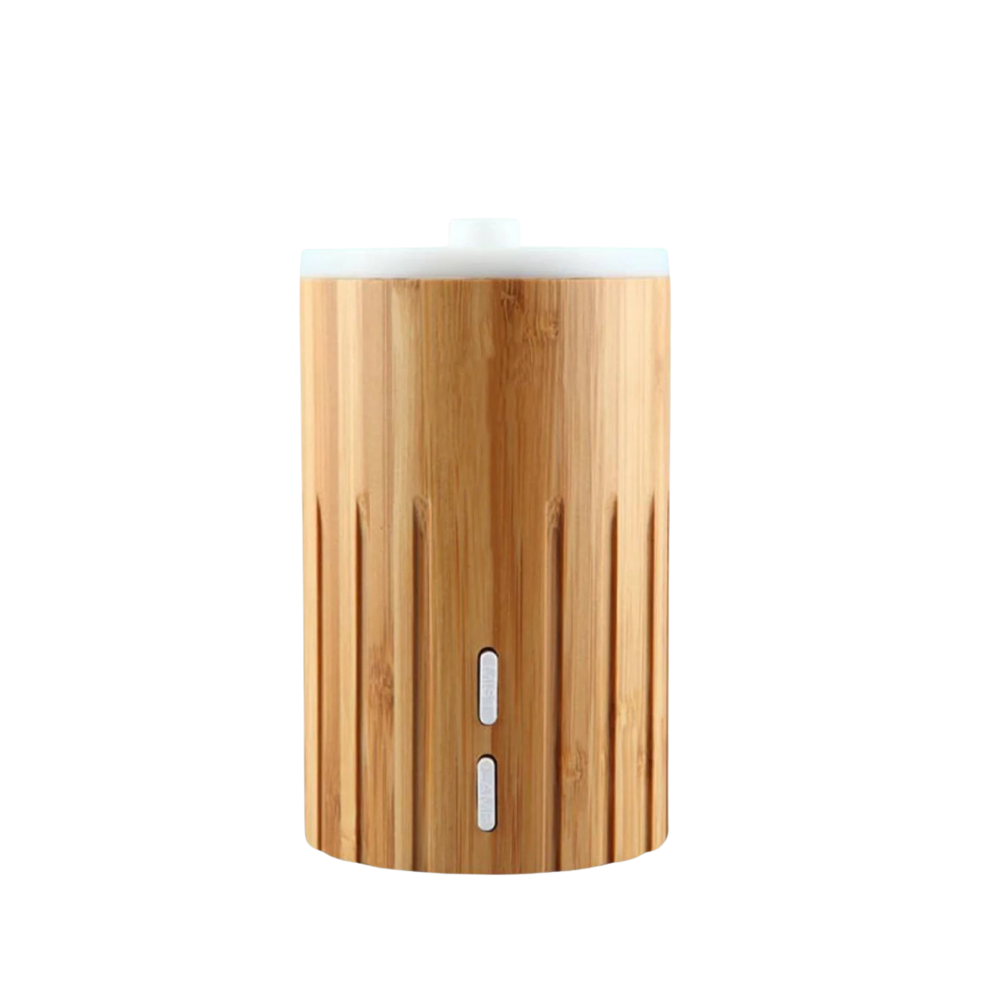 O'me, ultrasonic nebulizer, bamboo