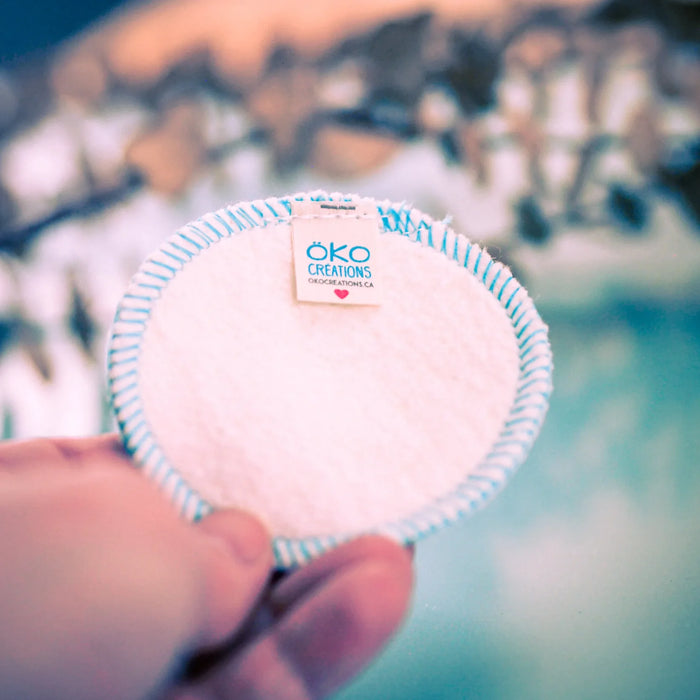 Organic Cotton Makeup Remover Pads, Öko Creations
