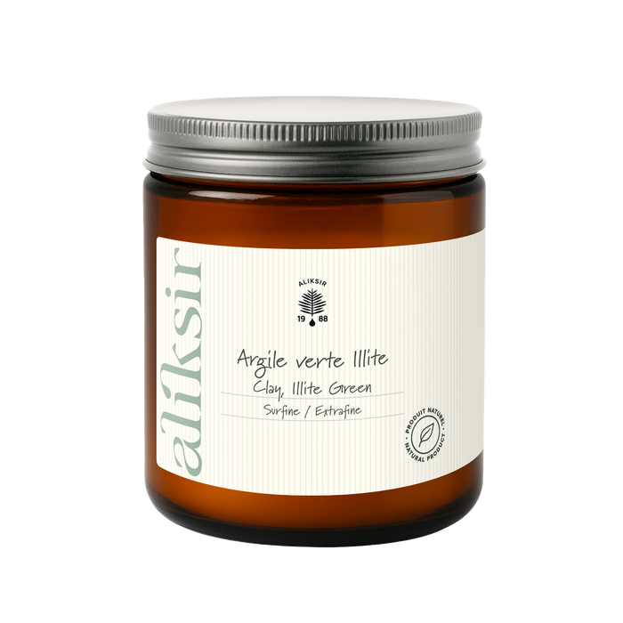 Green illite clay, superfine