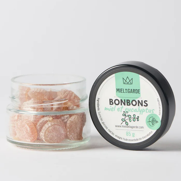 Bonbons miel et eucalyptus