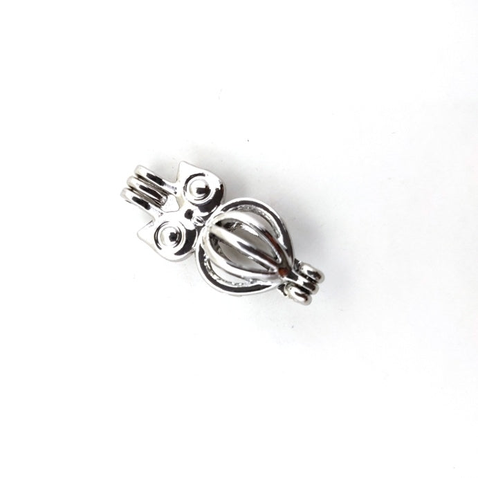 Pendentif diffuseur - Hibou, alliage de zinc