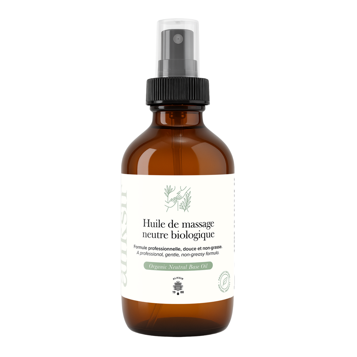 Huile de massage neutre