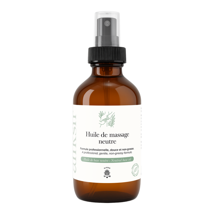 Huile de massage neutre