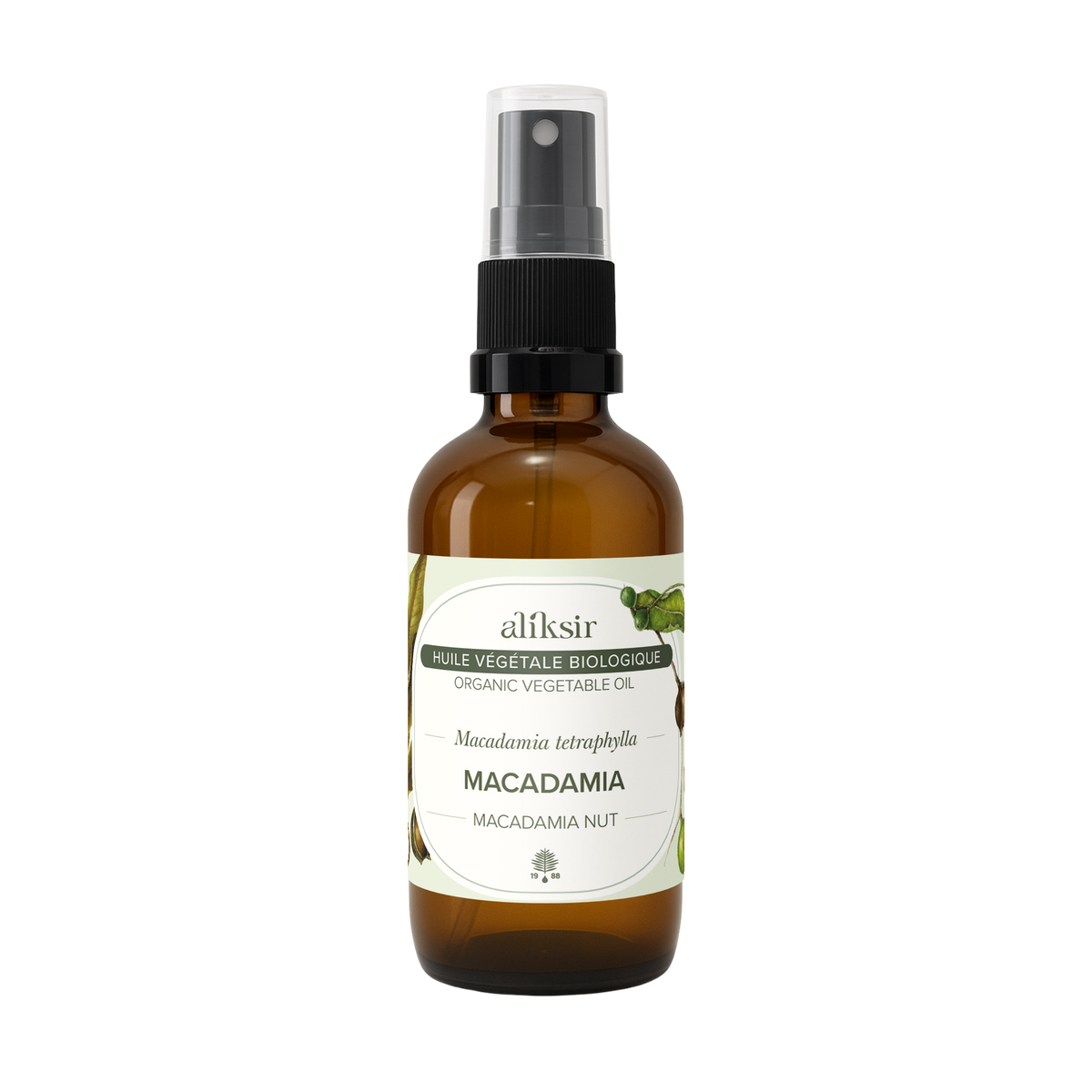 Macadamia (Macadamia tetraphylla) - Organic Virgin Vegetable Oil