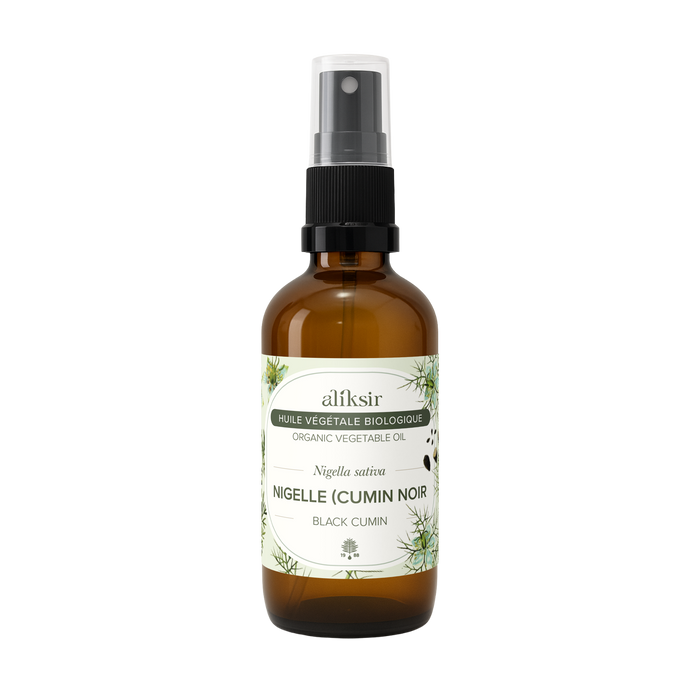 Black Cumin (Nigella) (Nigella sativa) - Organic Vegetable Oil