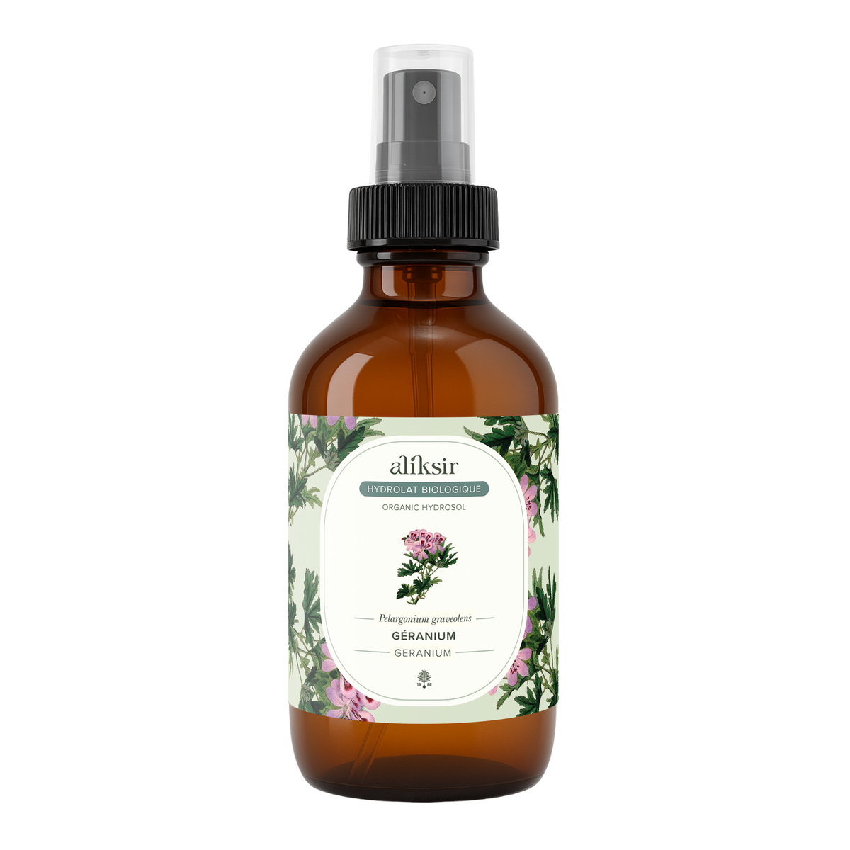 Géranium (Pelargonium graveolens) - Hydrolat bio