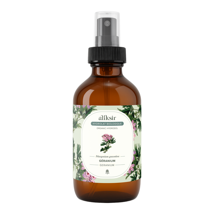 Géranium (Pelargonium graveolens) - Hydrolat bio