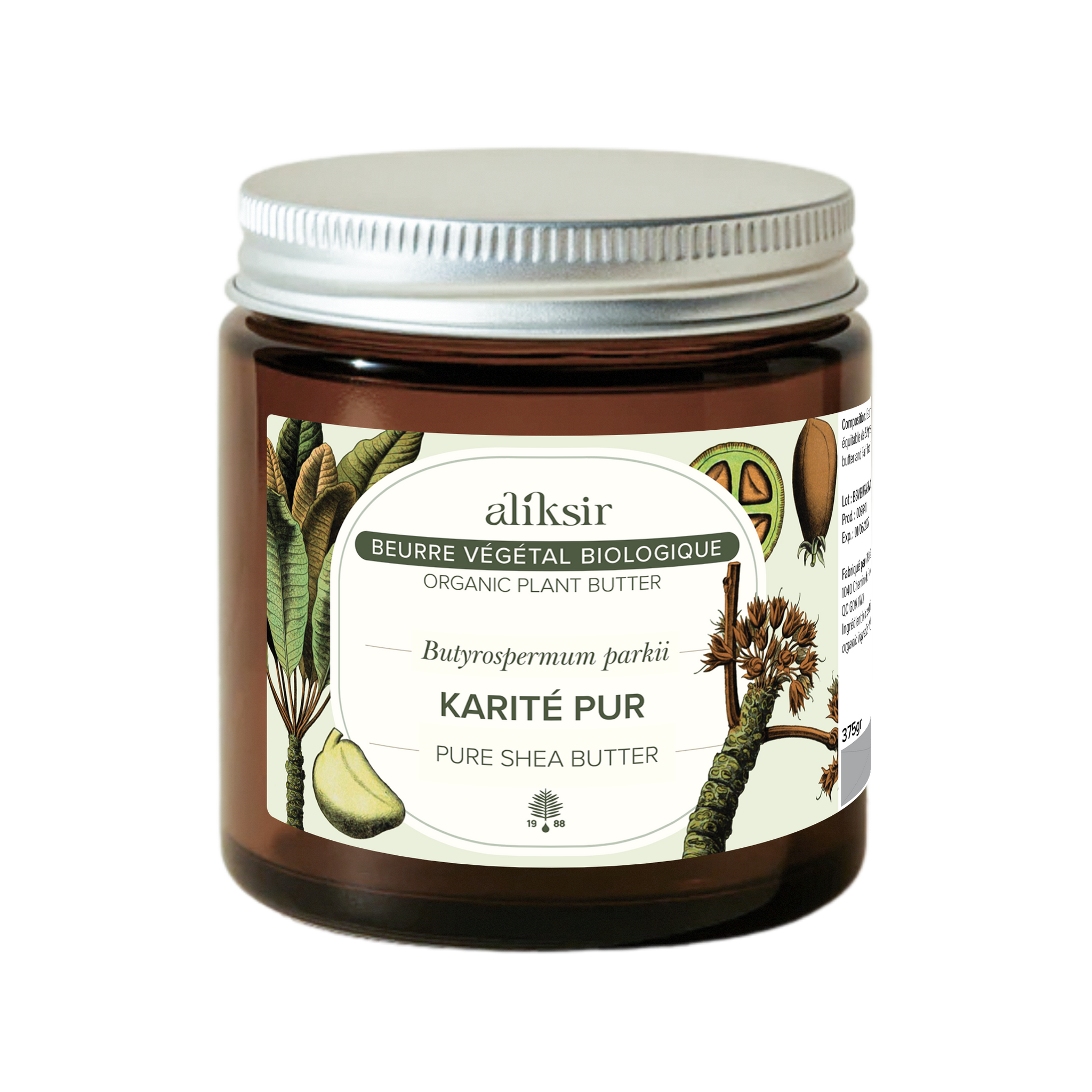 Karité (Butyrospermum parkii) - Beurre végétal bio