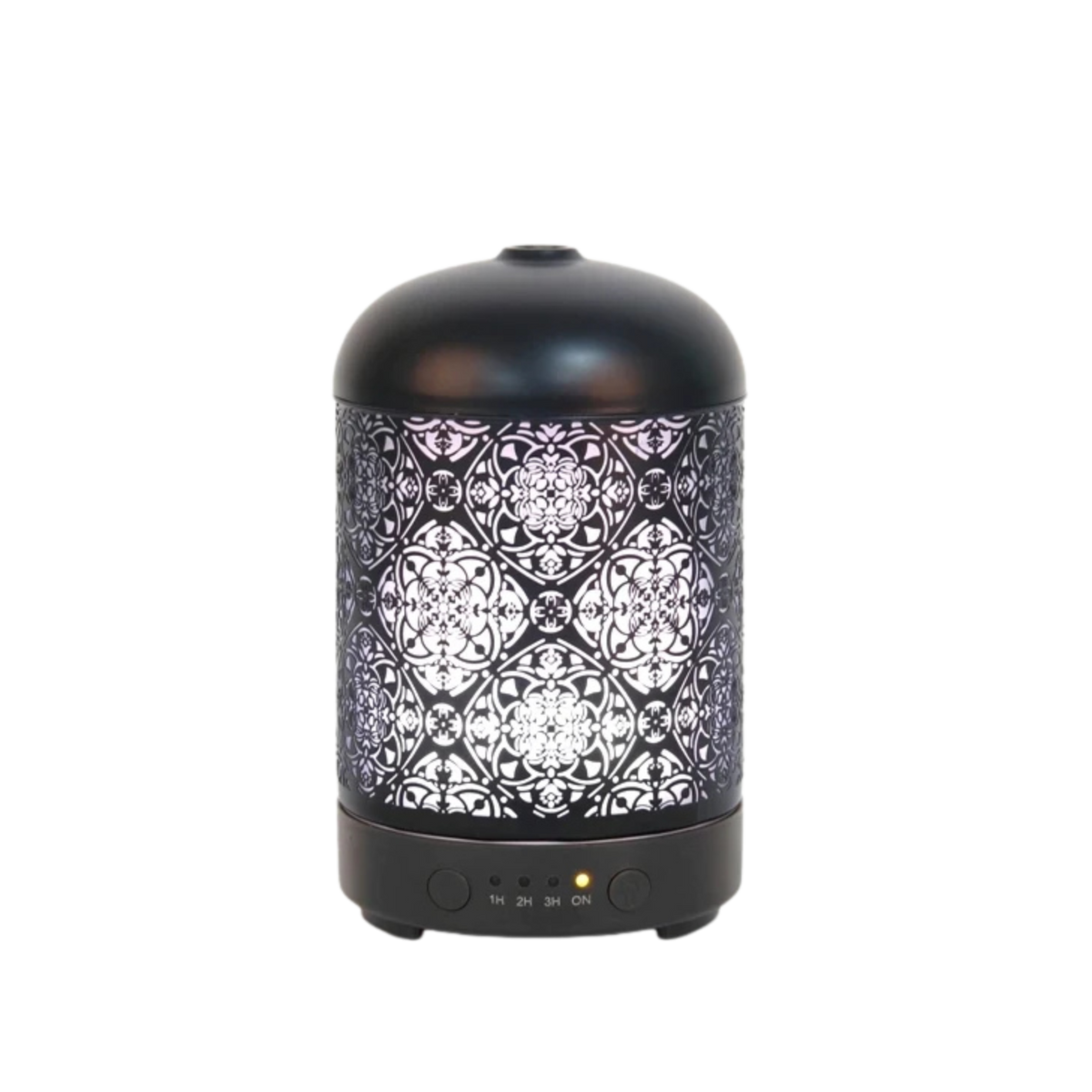 Mandala, ultrasonic nebulizer, black painted iron