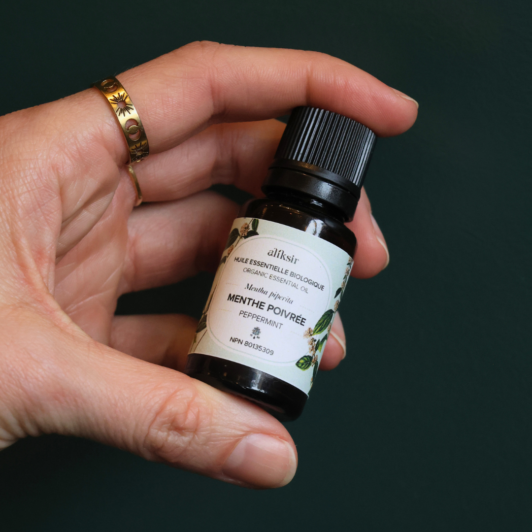 Peppermint (Mentha piperita) Natural Health Product (NHP) - Organic Essential Oil