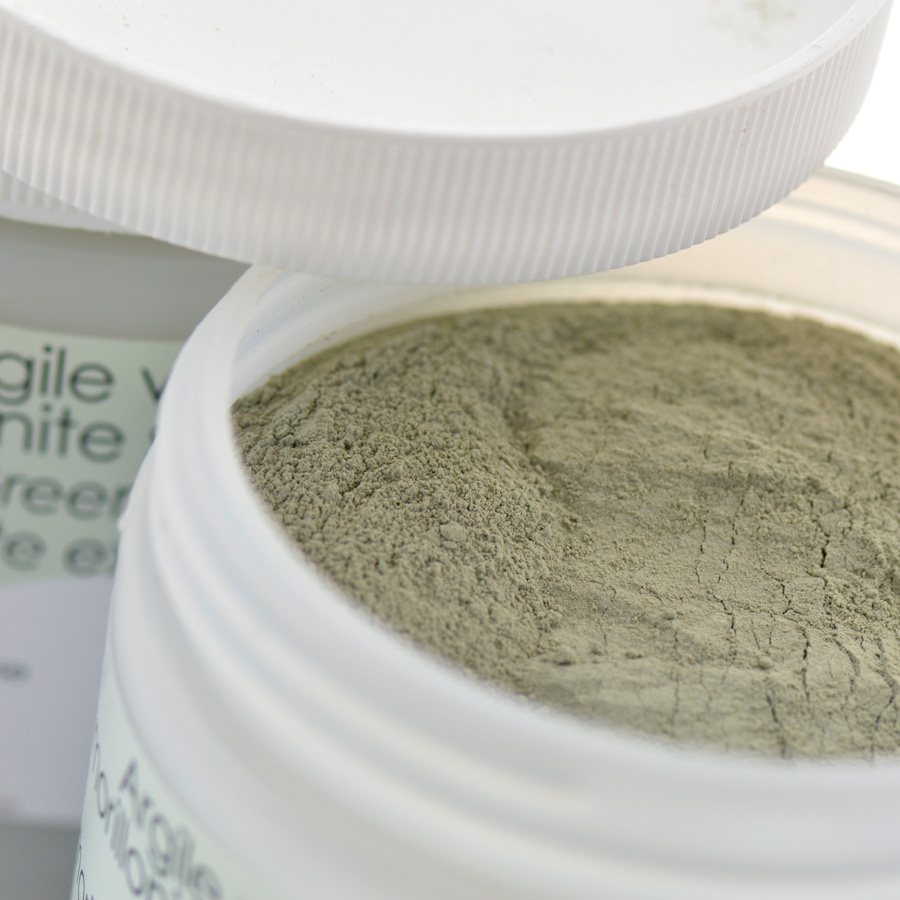 Green illite clay, superfine