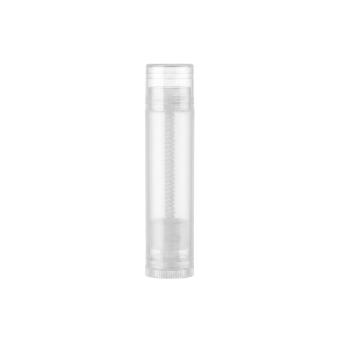 Tube baume à lèvre 5 ml, plastique transparent, 5 unités