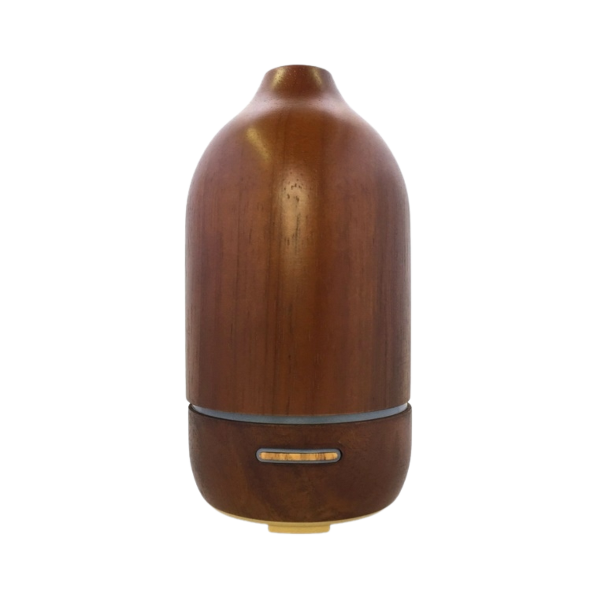 Rustic, ultrasonic nebulizer, dark acacia wood