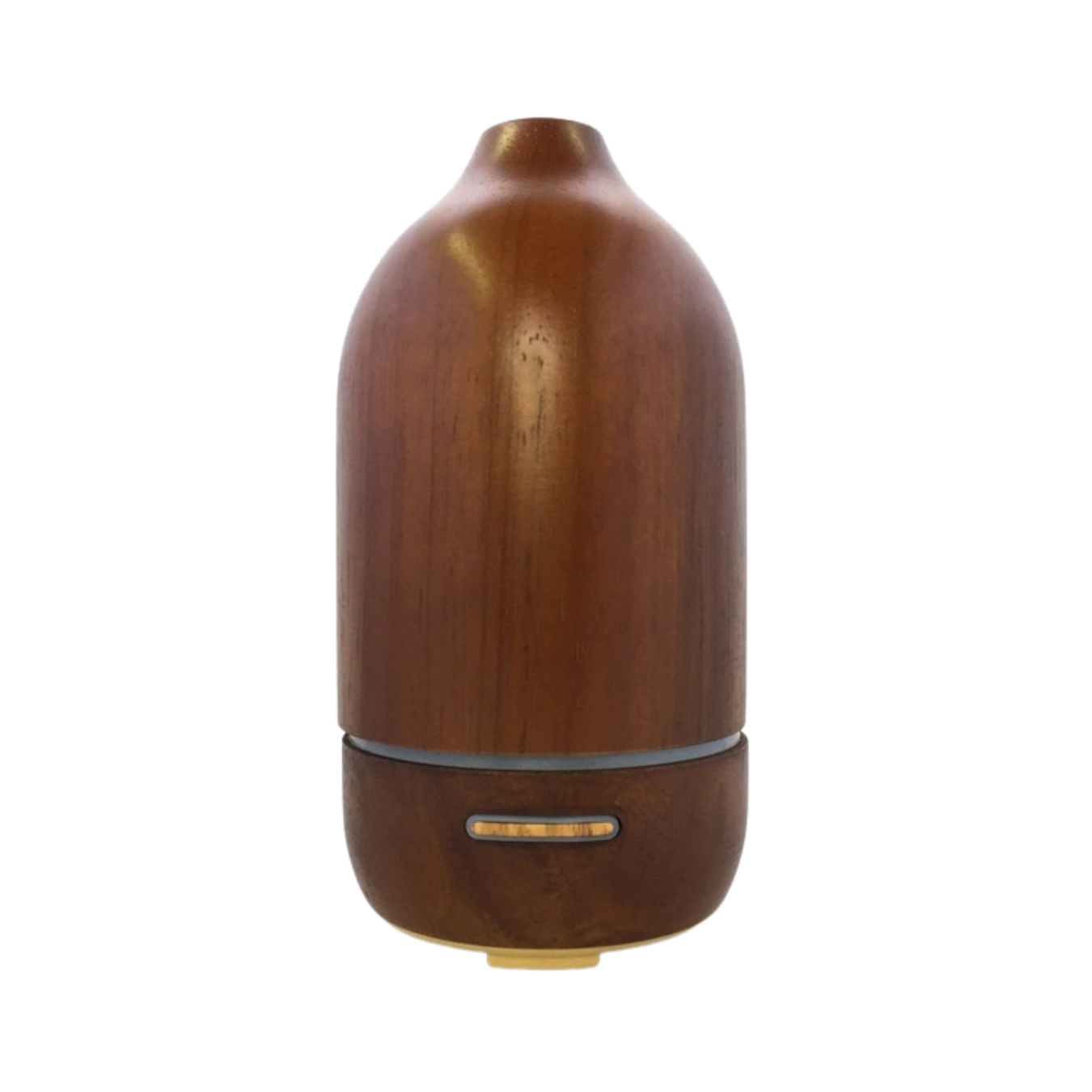 Rustique, nébulisateur ultrasonique, bois d'acacia foncé