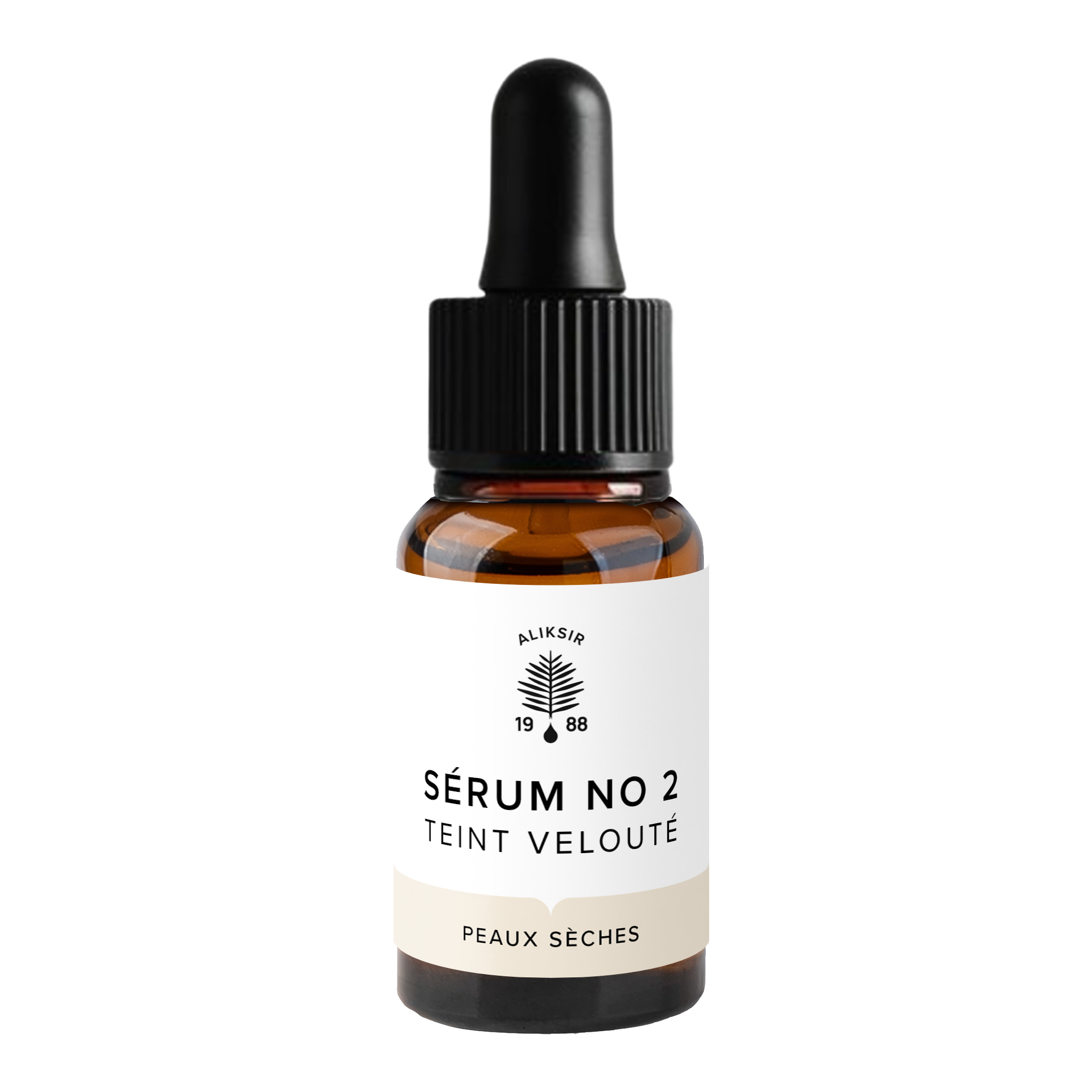 Sérum no 2 Teint velouté (peau sèche et déshydratée), 15 ml compte-goutte