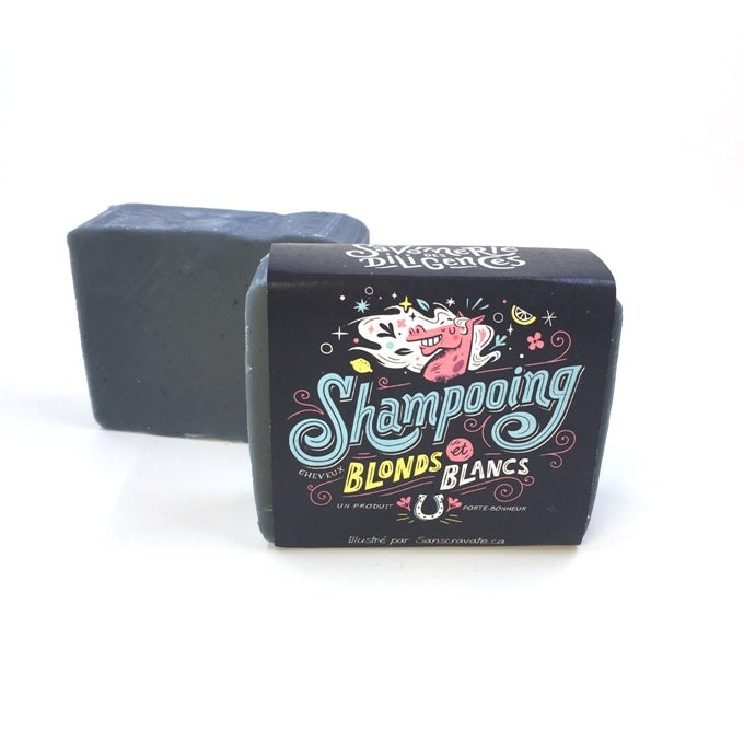 Savon Diligences  Shampoing cheveux blonds et blancs