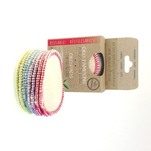 Organic Cotton Makeup Remover Pads, Öko Creations