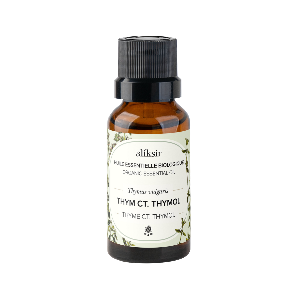 Thym ct. thymol (Thymus vulgaris) - Huile essentielle bio