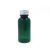 Bouteille 25 ml, plastique PET vert, bouchon aluminium