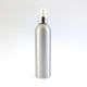 250ml Epoxy Lacquered Aluminium Bottle, Silver Sprayer