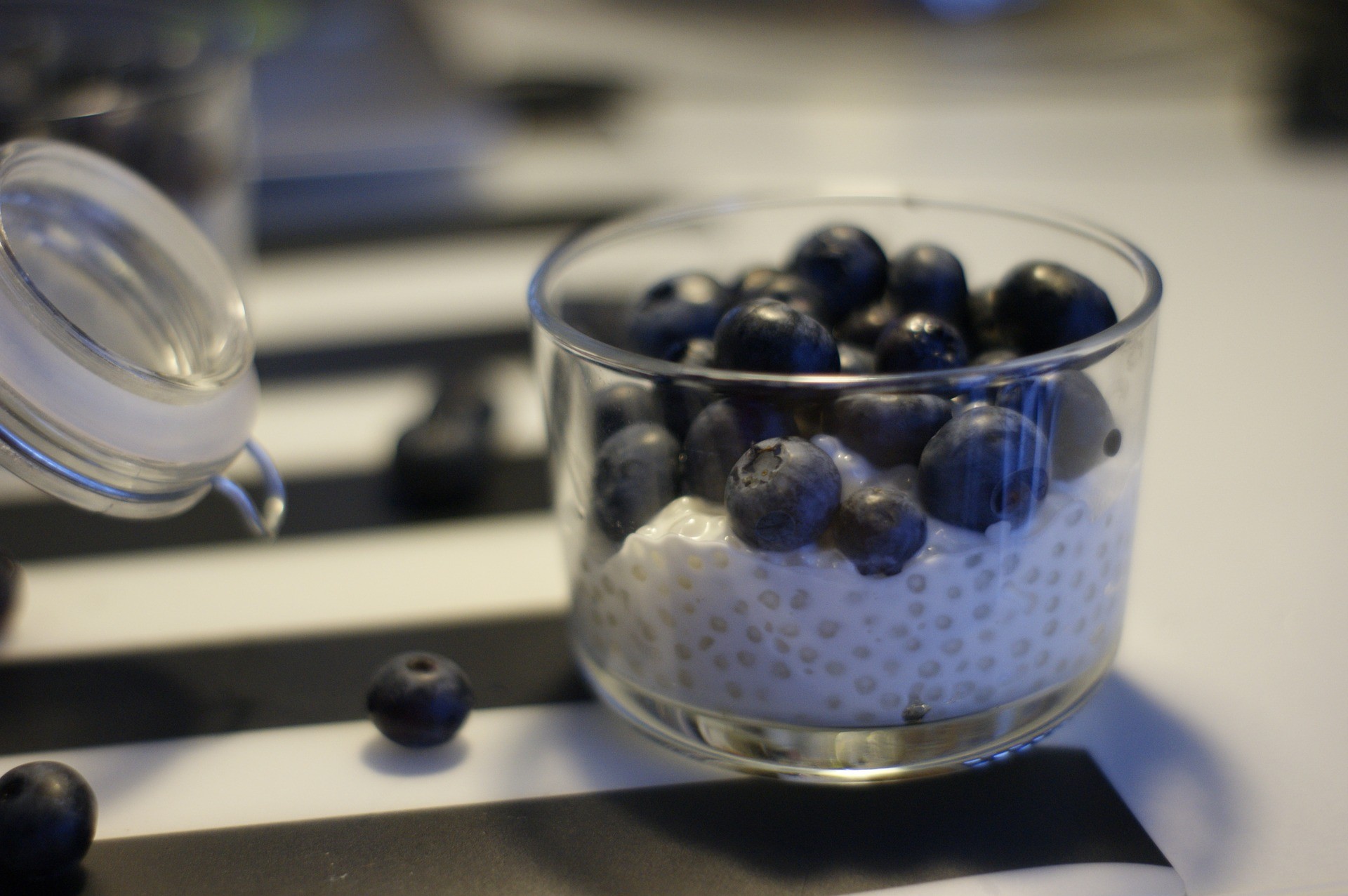 Chia and Wintergreen Pudding